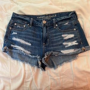AE Distressed Shorts